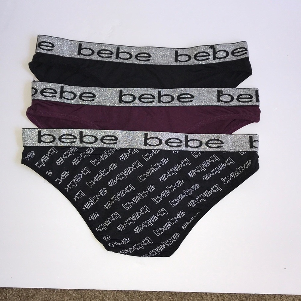 Bundle 3 pieces Seamless Hi-Cuts Bebe - Picture 3 of 5